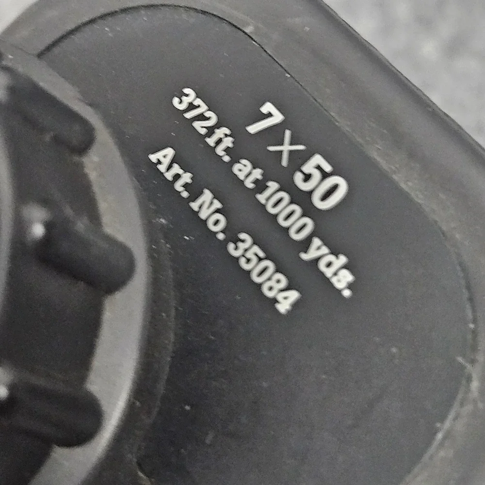 Western‎ Field Binoculars Unisex 7x50 Black Art No 35084 Japan Vintage Optics